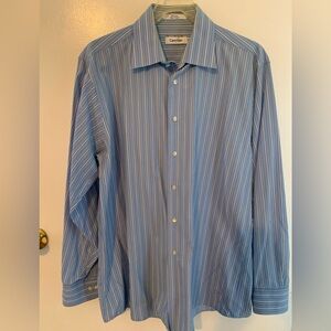 Calvin Klein striped men’s button down